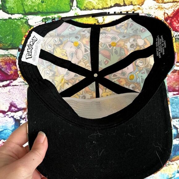 Pokemon Character Collage Baseball Style Hat Cap One Size - Picture 6 of 8